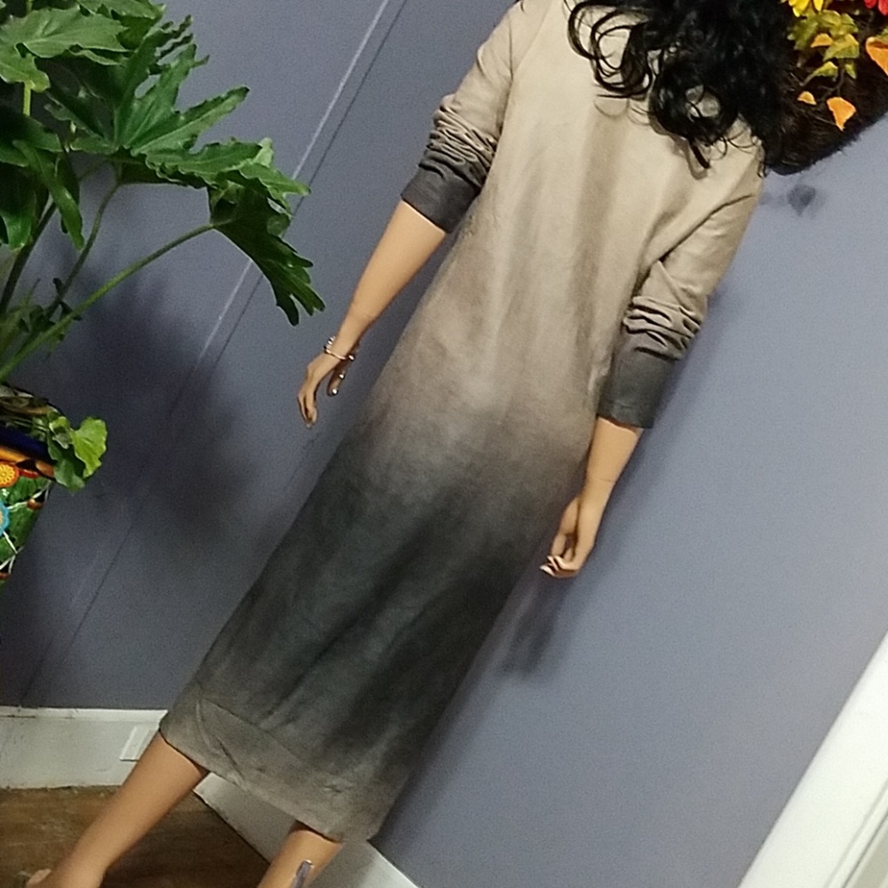 CLEARANCE Faux Suede Duster Coat - Picture 7 of 8